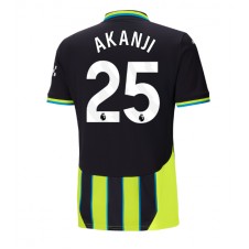 Manchester City Manuel Akanji #25 Bortedrakt 2024-25 Kortermet